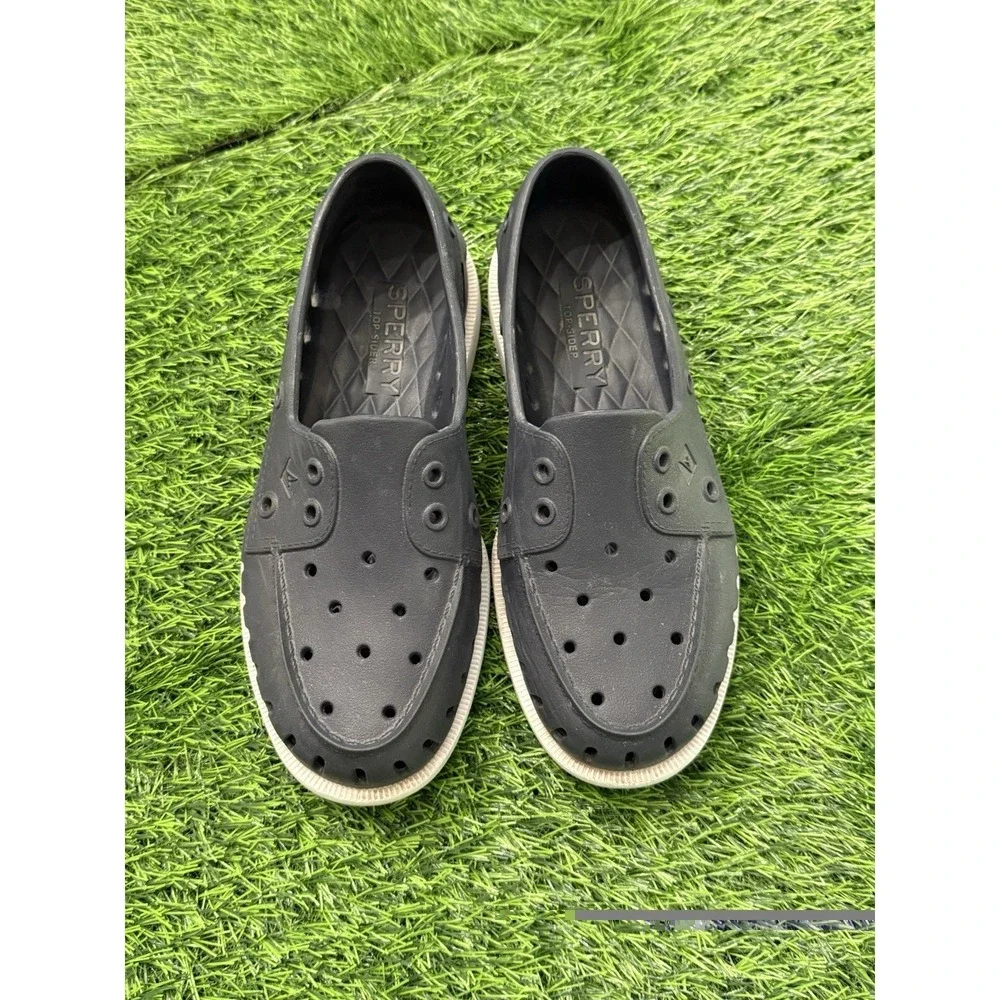 Sperry Authentic Original Float Boat Shoes Navy‎ Blue Nautical Men's 5 Women's 7